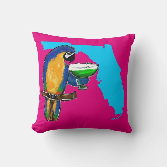 COUSSIN PERRUCHE DE FLORIDE (Recto)