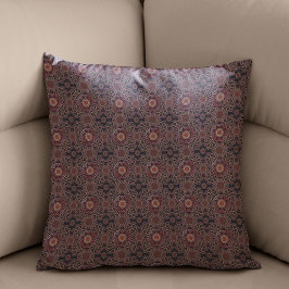Coussin Perse sunniest encadré motif ethnique