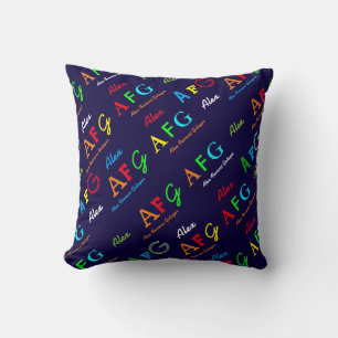 Coussin personalized bluepillow