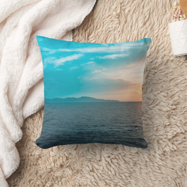 Coussin Personalized Photo Throw Pillow (Couverture)