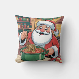 Coussin Personalized Santa Chef Pasta Night