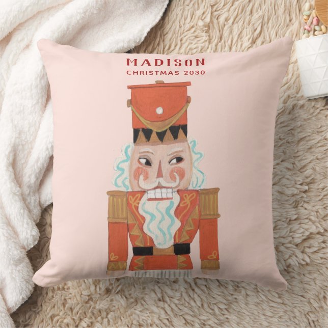Coussin Personnage de ballet Casse-Noisette Rose (Couverture)