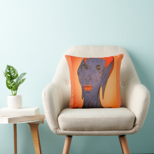 Coussin Personnage de fantasy de science-fiction