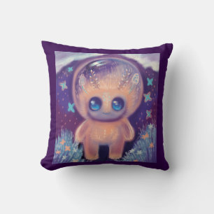 Coussin personnage de magie de noël 