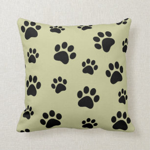 Coussin personnalisable empreinte de patte animal