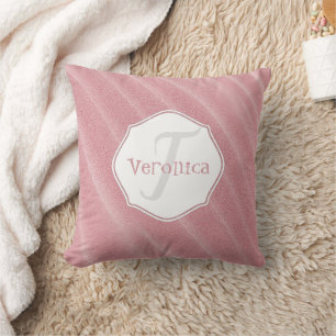 Coussin personnalisé avec des ondulations de sable