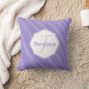 Coussin personnalisé avec ondulation de sable viol