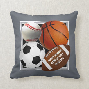 Coussin Personnalisé, Bals Sportifs Coussins, Thème Spor
