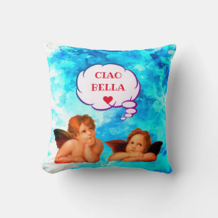 Coussin Personnalisé CIAO BELLA Cherubs Angels Valentines
