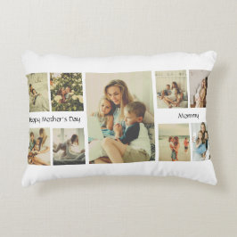 Coussin personnalisé de la fête des mères pour mam