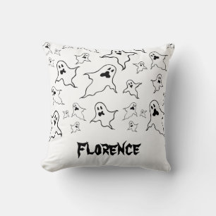Coussin Personnalisé Éffrayant Halloween fantômes Jeter Co