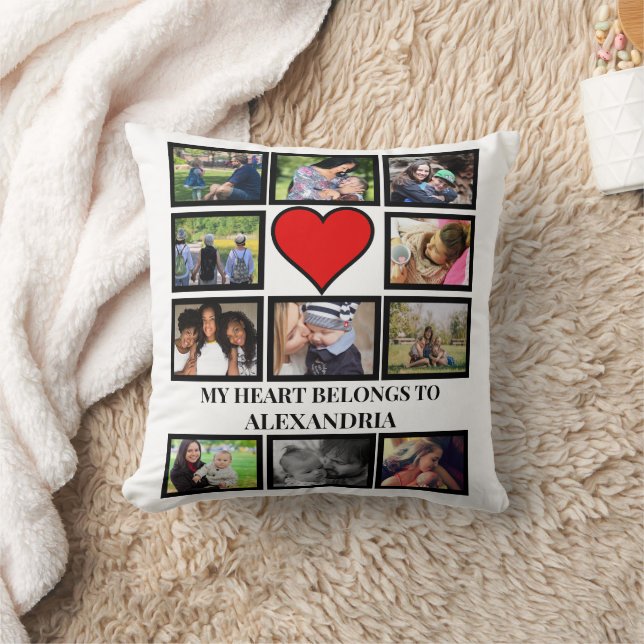 Coussin Personnalisé Funny Valentines coeur de jour 11 pho (Couverture)