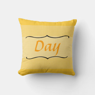 Coussin personnalisé jour/nuit