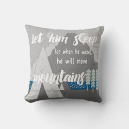 Coussin Personnalisé, laisse-le dormir pour quand il se ré