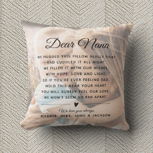 Coussin Personnalisé NANA Message Photo Fête des Mères mod
