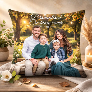 Coussin personnalisé pour famille, idée cadeau
