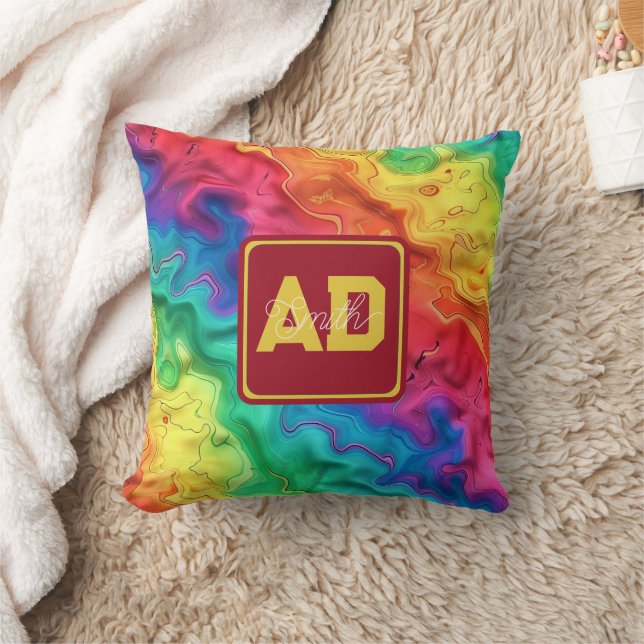Coussin personnalisé romantique tendance Cadeau d' (Couverture)