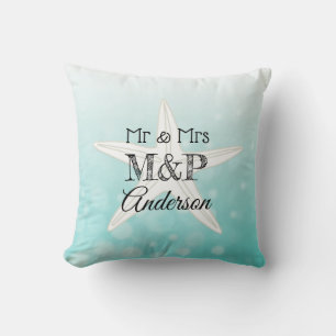 Coussin personnalisé Starfish Beach House