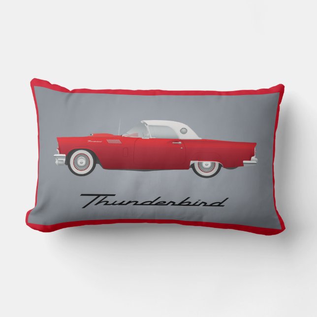 Coussin personnalisé Thunderbird (Recto)