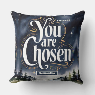 Coussin Personnalisé Vous Êtes Choisi Femmes Chrétiennes