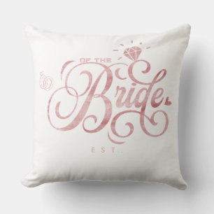 Coussin Personnalisée Maman de la mariée à être personnali