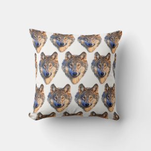 Coussin Personnaliser Cool Wolf Head