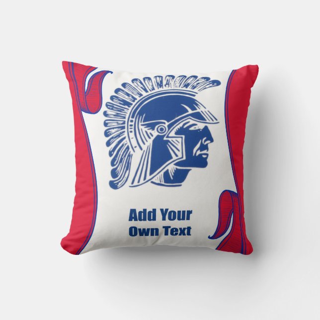Coussin PERSONNALISER de Kenosha de Trojan de Tremper (Recto)