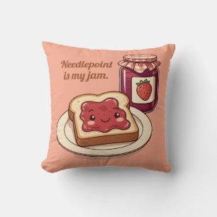 Coussin [Personnaliser] est mon truc - jolie confiture et 