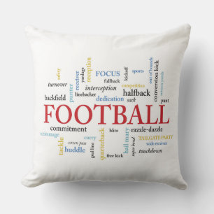 Coussin Personnaliser, Football Coach Merci en mots