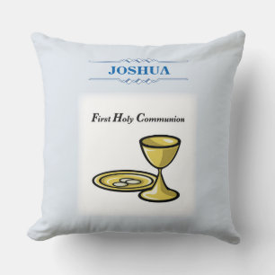 Coussin Personnaliser, Première communion Corps et Sang