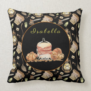 Coussin Personnaliser Raccoon amusant Texte, Couleur 20"X2