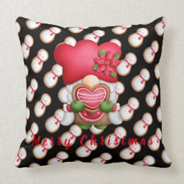 Coussin Personnaliser Snowman Gnome Texte et couleur 20"X2