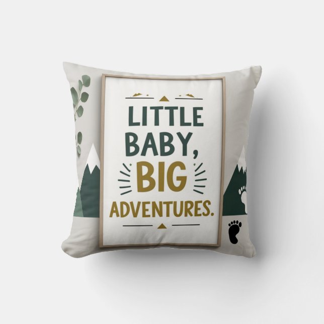 Coussin Petit bébé grand  (Recto)