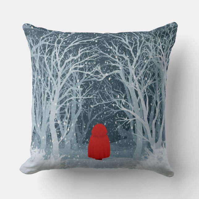 Coussin Petit Chaperon Rouge (Recto)