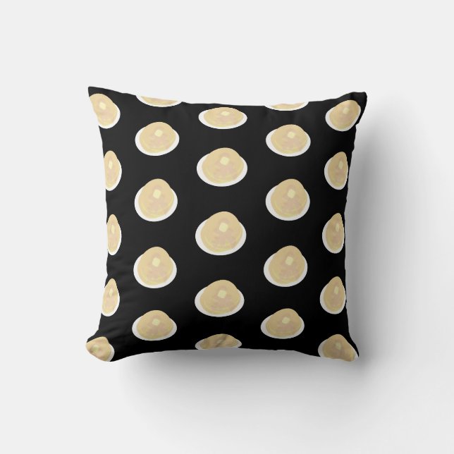Coussin Petit-déjeuner de sirop de séchage au crêpe mou (Recto)