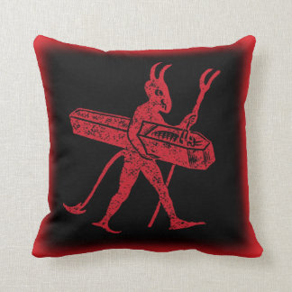 Coussin Petit diable vintage