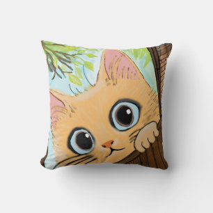 Coussin Petit Peekaboo Kitten