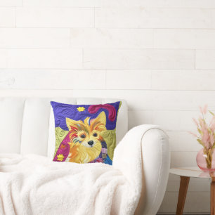 Coussin Petit Pom Puppy Quilt Comme Design