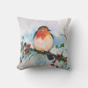 Coussin Petit Robin