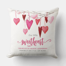 Petite chérie Coeur Rose Pink Baby Nursery