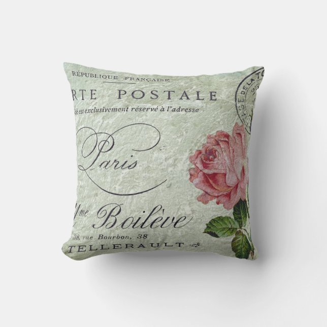 Coussin Petite confection rose (Recto)