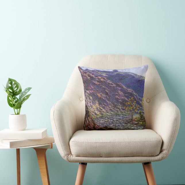 Coussin Petite Creuse, soleil de Claude Monet (Chaise)