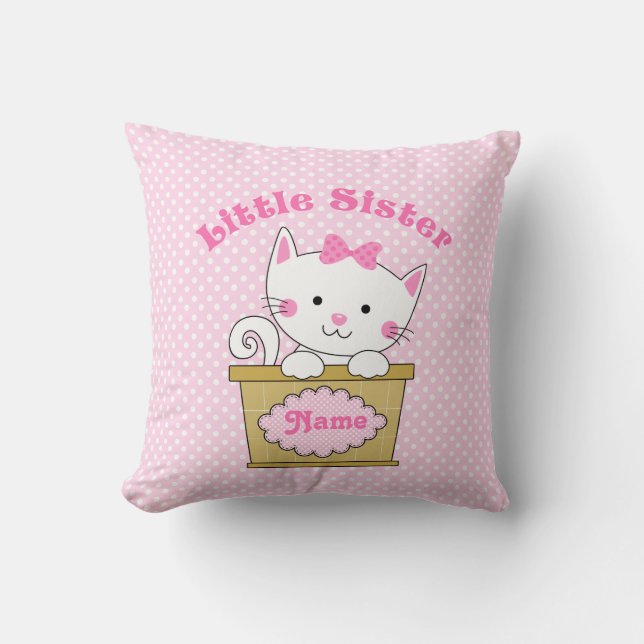 Coussin Petite soeur de Kitty (Recto)