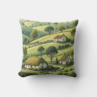 Coussin Petites collines de villégiature