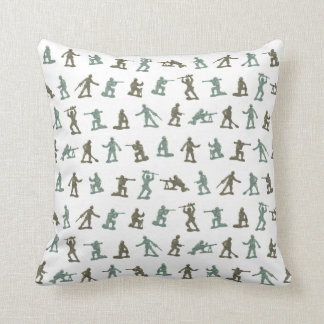 Coussin Petits enfants rétro-soldats de l'Armée de terre e