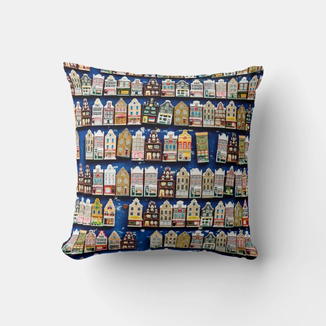 Coussin Petits souvenirs et cadeaux hollandais - chaussure (Recto)