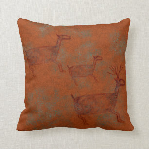 Coussin Pétroglyphes de canyons de sud-ouest