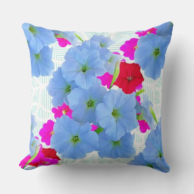 Coussin Pétunia Art (Recto)