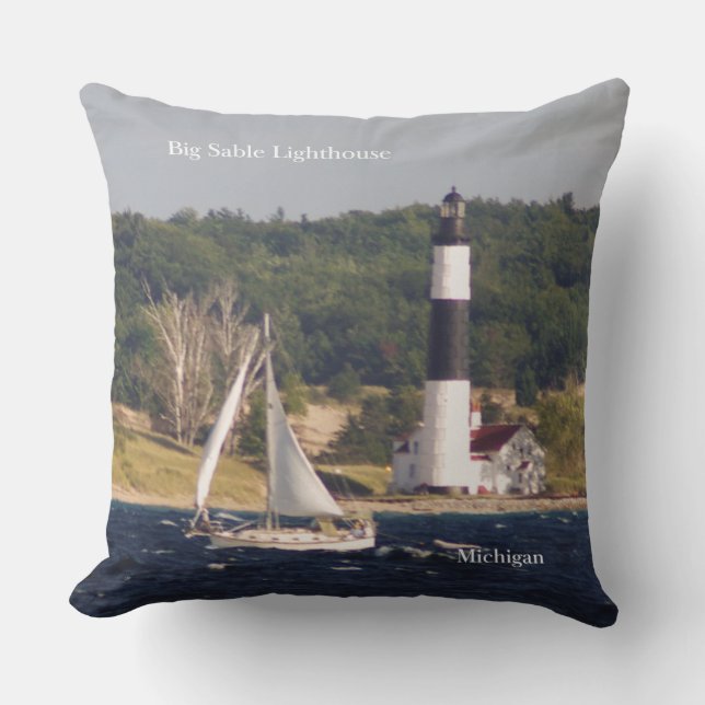 Coussin phare Big Sable (Recto)