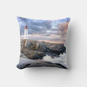 Coussin Phare de Peggy's Cove
